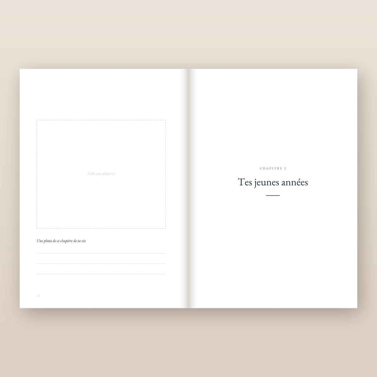 Raconte-moi — le journal de ta vie, à offrir