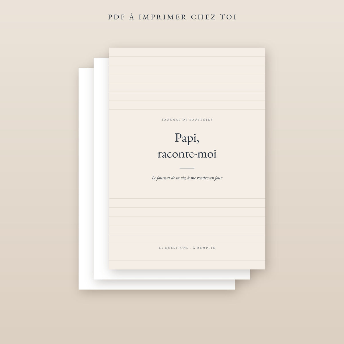 Raconte-moi — PDF à imprimer